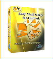 boxshot of easy mail merge